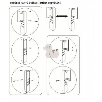 Koupelnová skříňka nízká Keramia Pro 35x21,6 cm bílá PROH35