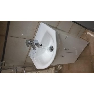Koupelnová skříňka s umyvadlem Keramia Pro 43x34,5 cm bílá PRO45DV