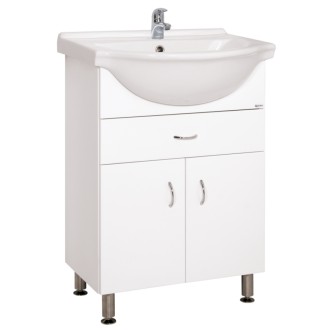 Koupelnová skříňka s umyvadlem Keramia Pro 60x50 cm bílá PRO60Z