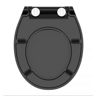 Schütte SLIM BLACK| Duroplast, Soft Close