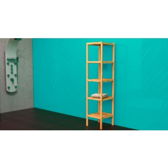 Schütte Bambusová police s 5 přihrádkami ( BMBA02-REG51 )