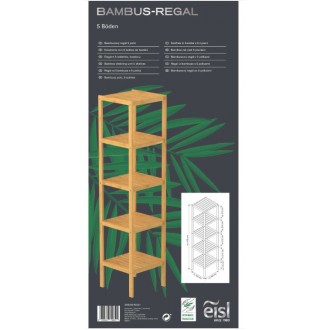 Schütte Bambusová police s 5 přihrádkami ( BMBA02-REG51 )