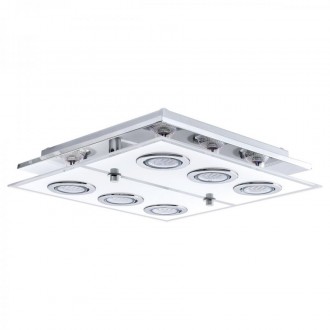 LED osvětlení Eglo Cabo 34x7 cm kov chrom 30932
