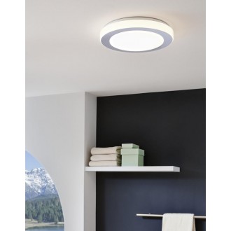 LED osvětlení Eglo Capri 30x7,5 cm kov chrom 95282
