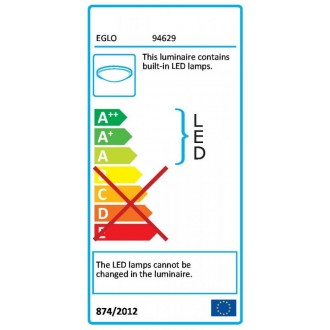 LED osvětlení Eglo Mosiano 29x11 cm kov chrom 94629