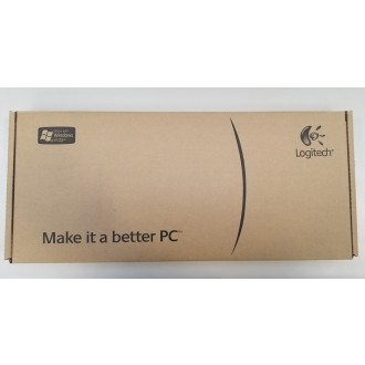 Logitech Value Keyboard, USB+PS2, CZ, bílá