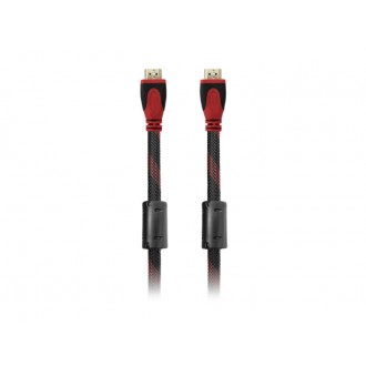 DeTech Pletený propojovací HDMI - HDMI - 3m HQ