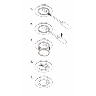 Zrcadlo s osvětlením Keramia Pro 80x80 cm bílá PROZRCK80IP