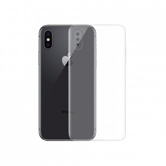 DeTech Pouzdro pro Apple iPhone X - průhledné