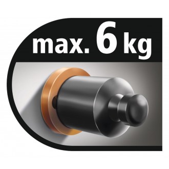 Háček Tesa Powerbutton nerez