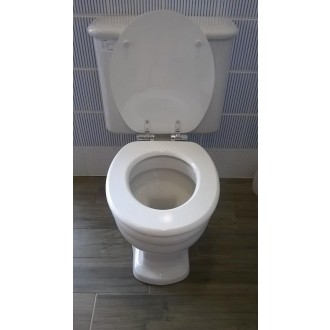 WC prkénko Glacera MDF bílá