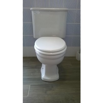WC prkénko Glacera MDF bílá