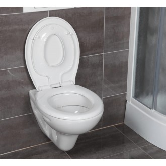 WC prkénko Glacera duroplast bílá BABYNEW