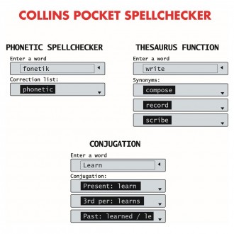 Collins elektronická kontrola pravopisu
