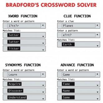 Collins Bradfordův elektronický křížovkář