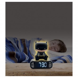 Dětský budík Batman s nočním osvětlením