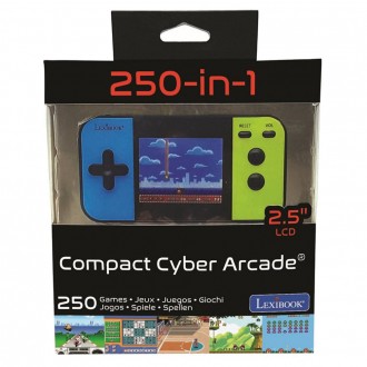 Herní konzole Compact Cyber Arcade s obrazovkou 2,5" - 250 her