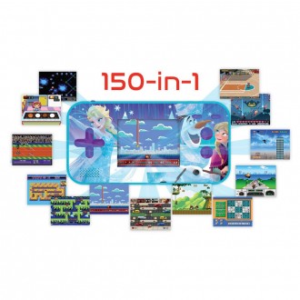 Herní konzole Compact Cyber Arcade Disney Frozen s obrazovkou 2,5" - 150 her