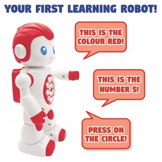 Mluvící robot Powerman First se světelnými efekty