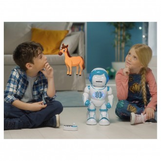 Mluvící robot Powerman KID, dálkové ovládání, angličtina + španělština
