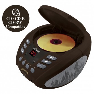 Přenosný Bluetooth CD přehrávač Harry Potter se světelnými efekty