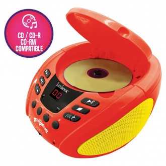 Přenosný Bluetooth CD přehrávač Kouzelná Beruška se světelnými efekty