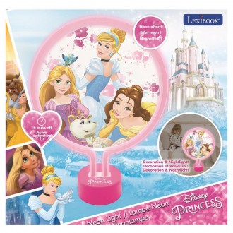 Neonové dekorativní světlo Disney Princesse