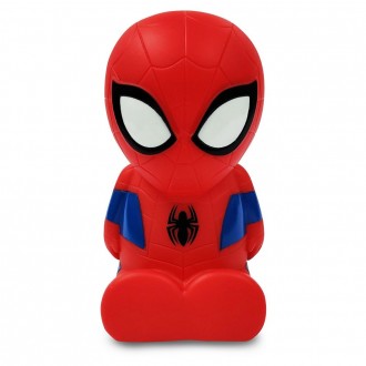 Designové noční světlo LED 3D Spider-Man 13 cm