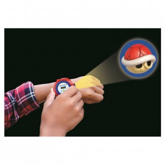 Digitální promítací hodinky Mario Kart s 20 obrázky