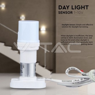 V-TAC Světelní senzor pohybu-bílý-VT-20-SKU1369 SKU1369