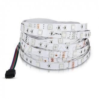 V-TAC LED pásek RGB-4,8W-12V-SMD 5050-VT-5050-IP20 VT-5050