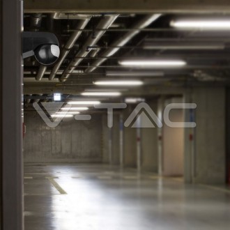 V-TAC Venkovní pohybový senzor infračervený rotační-IP44-černý VT-8028