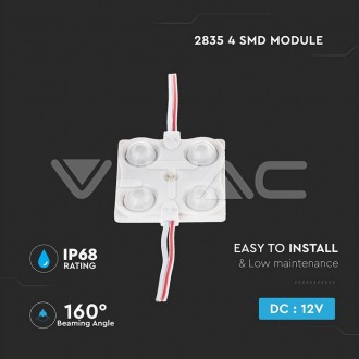 V-TAC LED modul 1,44W-IP68-3000K-VT-28356-SKU5129 VT-28356