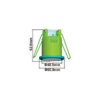 V-TAC Stropní pohybový senzor MAX.400W-MAX.8M -IP20-VT-8092-černý VT-8092