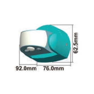 V-TAC Venkovní senzor pohybu PIR MAX 600W- MAX 12M-180°-IP65-bílý VT-8093
