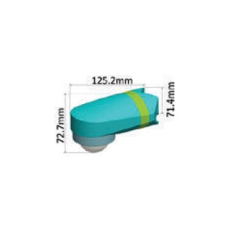 V-TAC PIR senzor rohový MAX 600W/MAX 10m-240°-IP65-bílý-VT-8094 VT-8094
