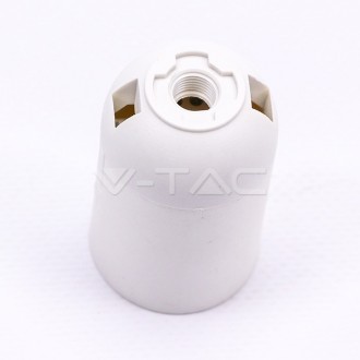 V-TAC Objímka E27-bílá-SKU8750 SKU8750