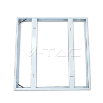 V-TAC Rám pro LED panel 60x60cm-hliníkový-bílý SKU9999