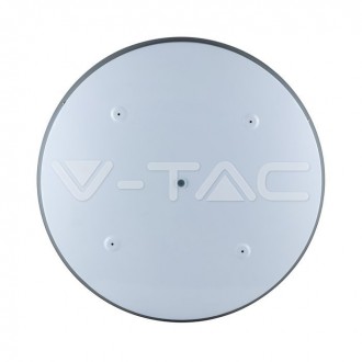 V-TAC Zrcadlo s LED osvětlením Do koupelny-kulaté 8W-IP44-3v1 VT-8602