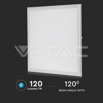V-TAC LED panel stropní 29W-4000K-60x60 cm-podhledový čtverec barevná teplota (К): teplá bílá VT-6129-6