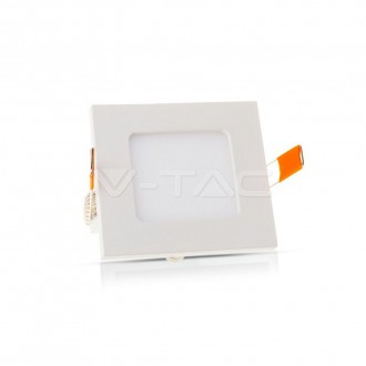 LED panel 12W-1000lm-IP20-VT-1207-čtvercový-podhledový-V-TAC barevná teplota (К): denní bílá / 4000K VT-1207