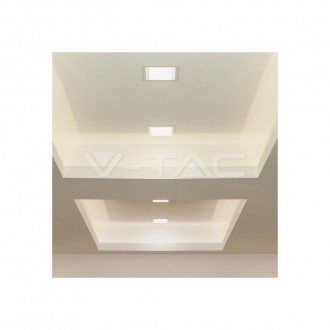 LED panel 12W-1000lm-IP20-VT-1207-čtvercový-podhledový-V-TAC barevná teplota (К): denní bílá / 4000K VT-1207