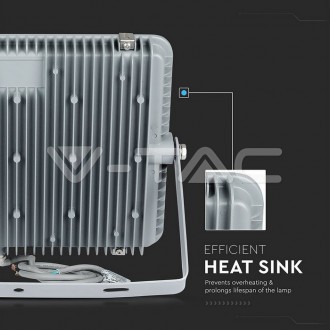 V-TAC LED reflektor 150W-120LM/W-VT-156-IP65-šedý barevná teplota (К): studená bílá / 6400K VT-156
