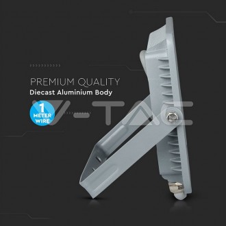 V-TAC LED Reflektor 100W-120LM/W-12000LM-IP65-VT-106-šedý barevná teplota (К): denní bílá / 4000K VT-106