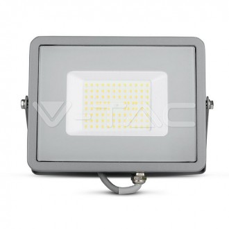 V-TAC LED reflektor 50W-120LM/W -IP65-šedý-SAMSUNG CHIP-VT-56 barevná teplota (К): denní bílá / 4000K VT-56