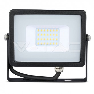 V-TAC LED reflektor 20W-1600LM-IP65-SAMSUNG CHIP-černý-VT-20 barevná teplota (К): denní bílá / 4000K VT-20