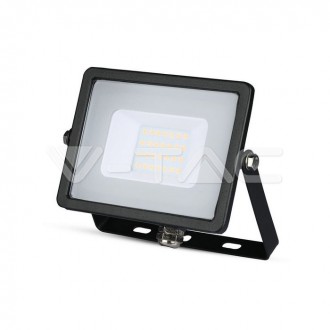 V-TAC LED reflektor 20W-1600LM-IP65-SAMSUNG CHIP-černý-VT-20 barevná teplota (К): denní bílá / 4000K VT-20