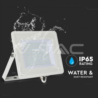 V-TAC LED reflektor 100W-8000LM-IP65-VT-100-bílý barevná teplota (К): denní bílá / 4000K VT-100