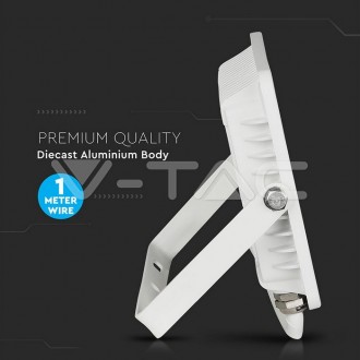 V-TAC LED reflektor 100W-8000LM-IP65-VT-100-bílý barevná teplota (К): studená bílá / 6400K VT-100