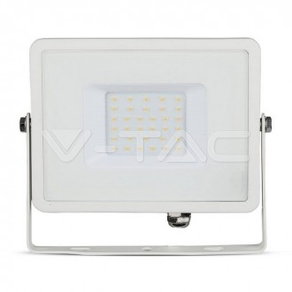 V-TAC LED reflektor 30W-2400LM-IP65-SAMSUNG CHIP-bílý-VT-30 barevná teplota (К): teplá bílá / 3000K VT-30